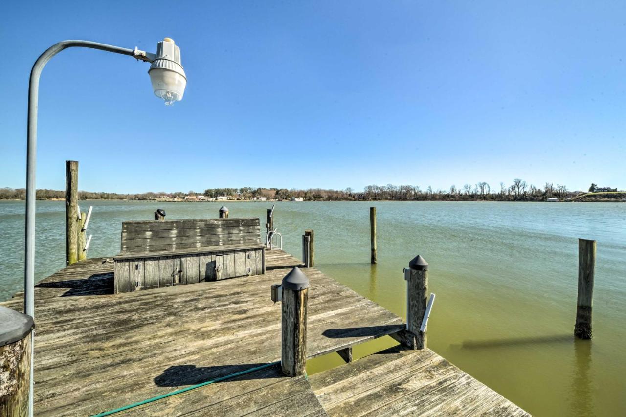 Waterfront Montross Home With Private Boat Slip! المظهر الخارجي الصورة