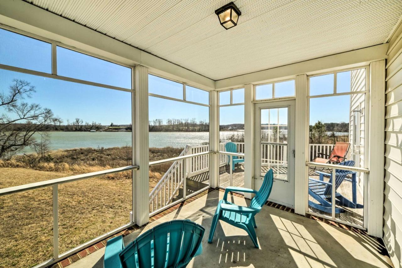 Waterfront Montross Home With Private Boat Slip! المظهر الخارجي الصورة